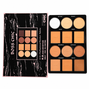 Boss Chic 12-in-1 Professional Powder Palette